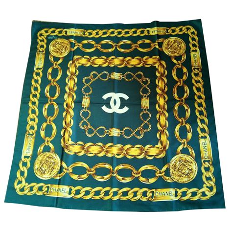 carre soie chanel|Carré en soie CHANEL pour Femme .